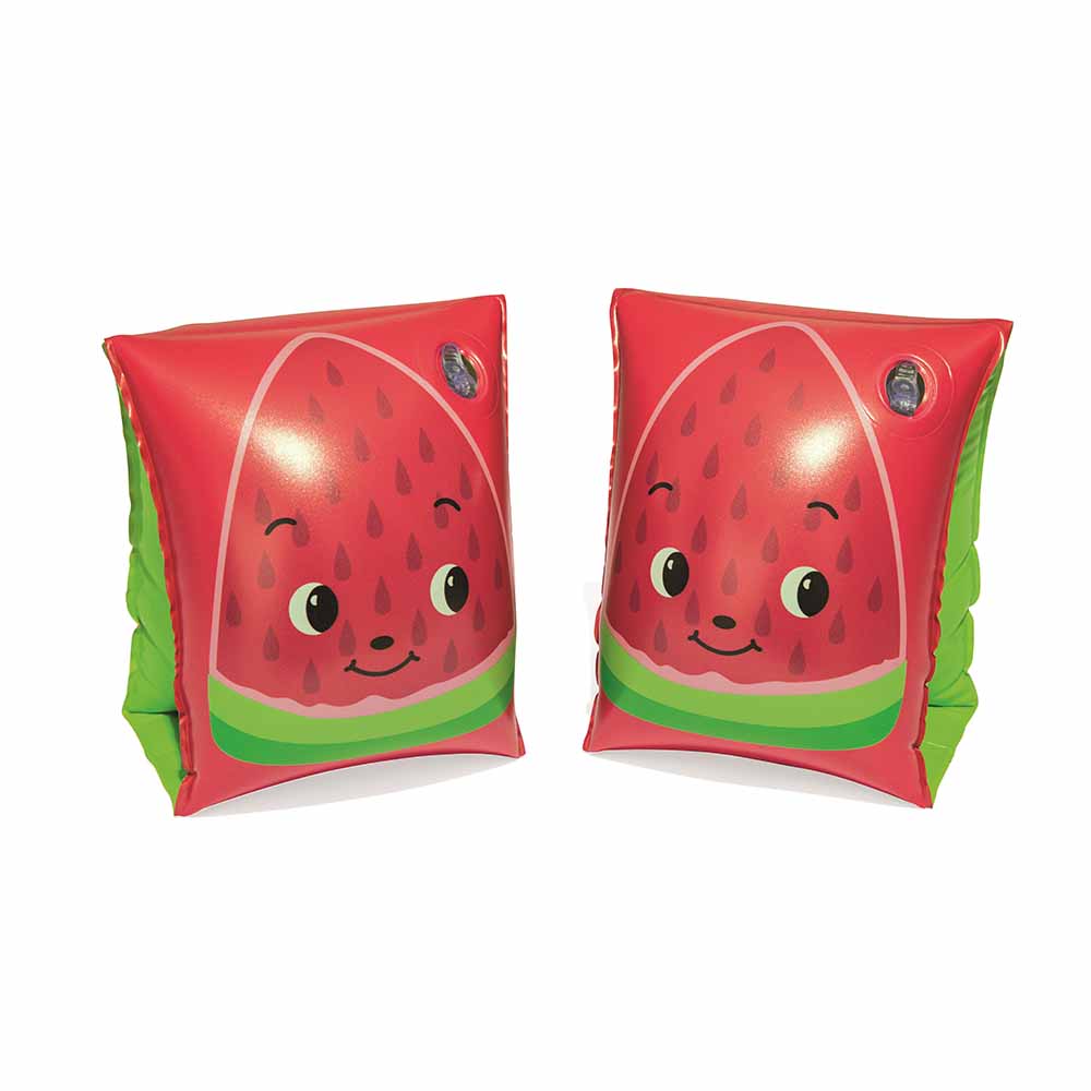 Boia Morango de Braço Bestway Frutas de 3 a 6 anos para 1 pessoa