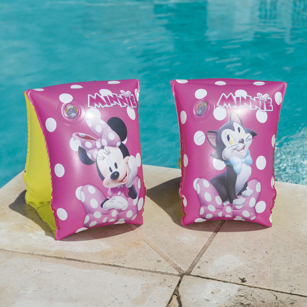 Boia de braço da Minnie Bestway de 3 a 6 anos