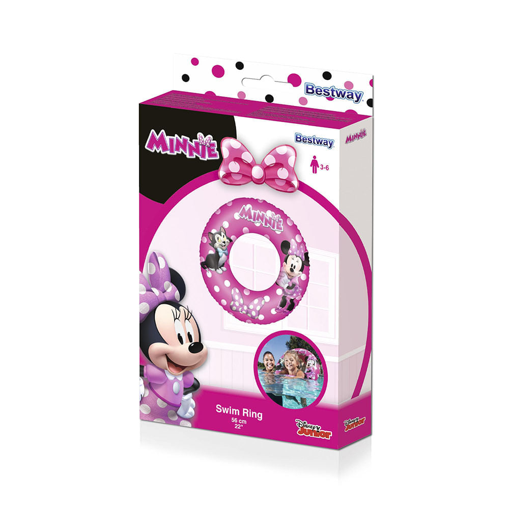 Boia circular da Minnie Bestway de 3 a 6 anos