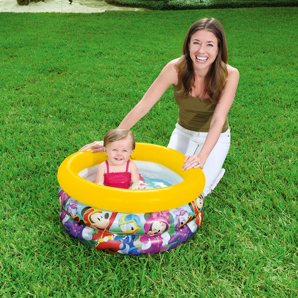 Piscina infantil do Mickey Mouse 38 litros Bestway