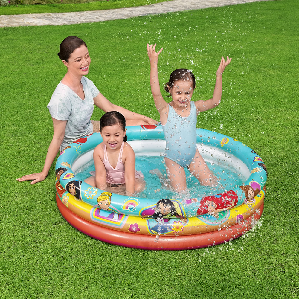 Piscina inflável infantil das Princesas Bestway de 200 litros