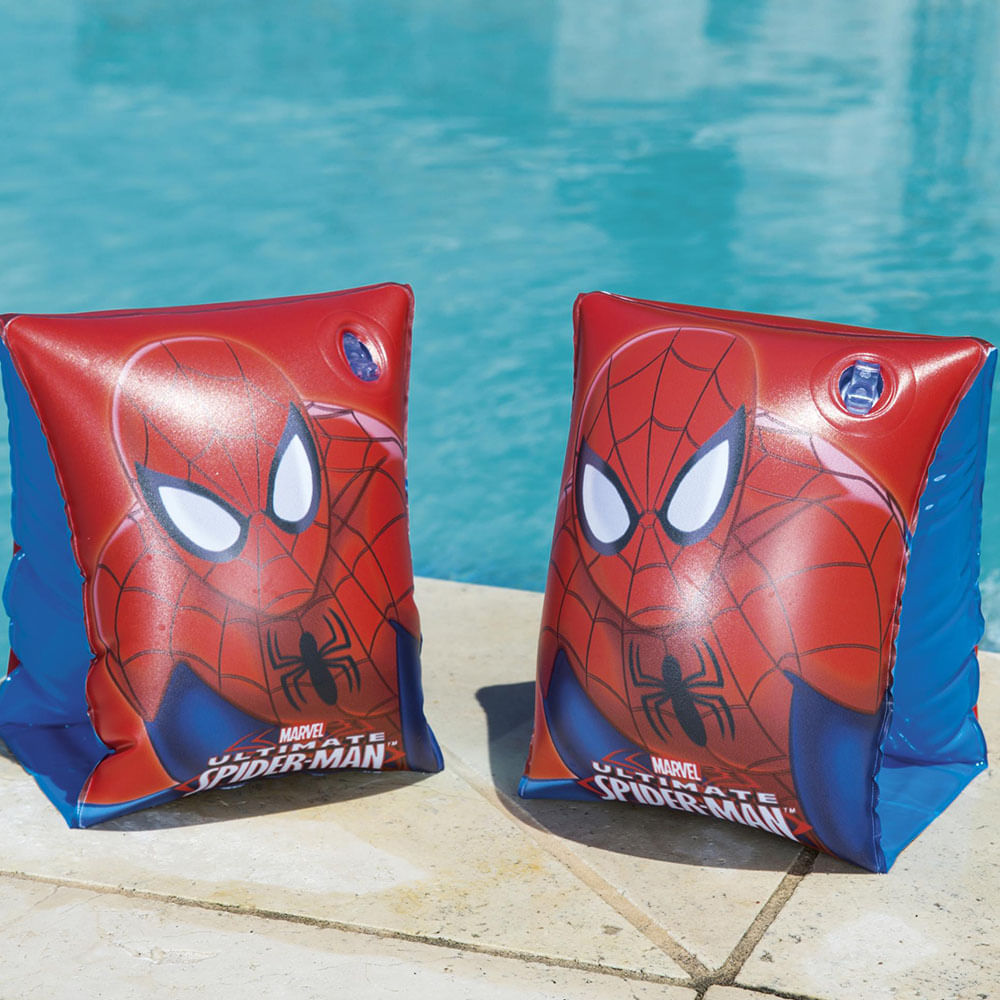 Boia de braço do Homem-Aranha Bestway de 3 a 6 anos