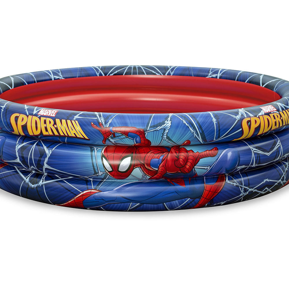 Piscina inflável do Homem-Aranha Bestway de 200 litros a partir de 2 anos