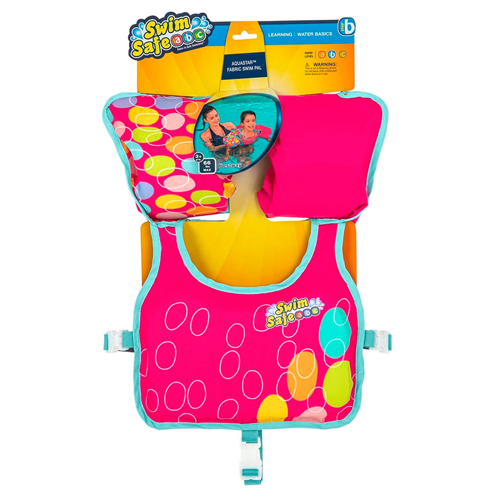 Colete com espuma Sereia da Bestway de 3 a 6 anos