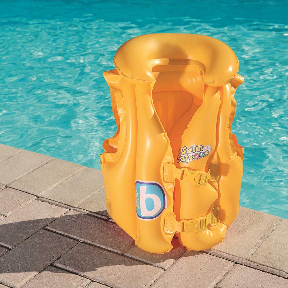 Colete inflável infantil Swim Safe ABC Bestway