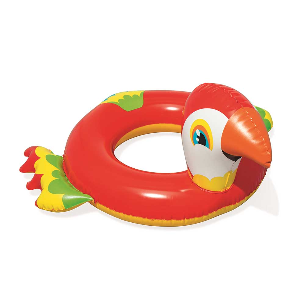 Boia circular inflável infantil Bestway no formato de animais