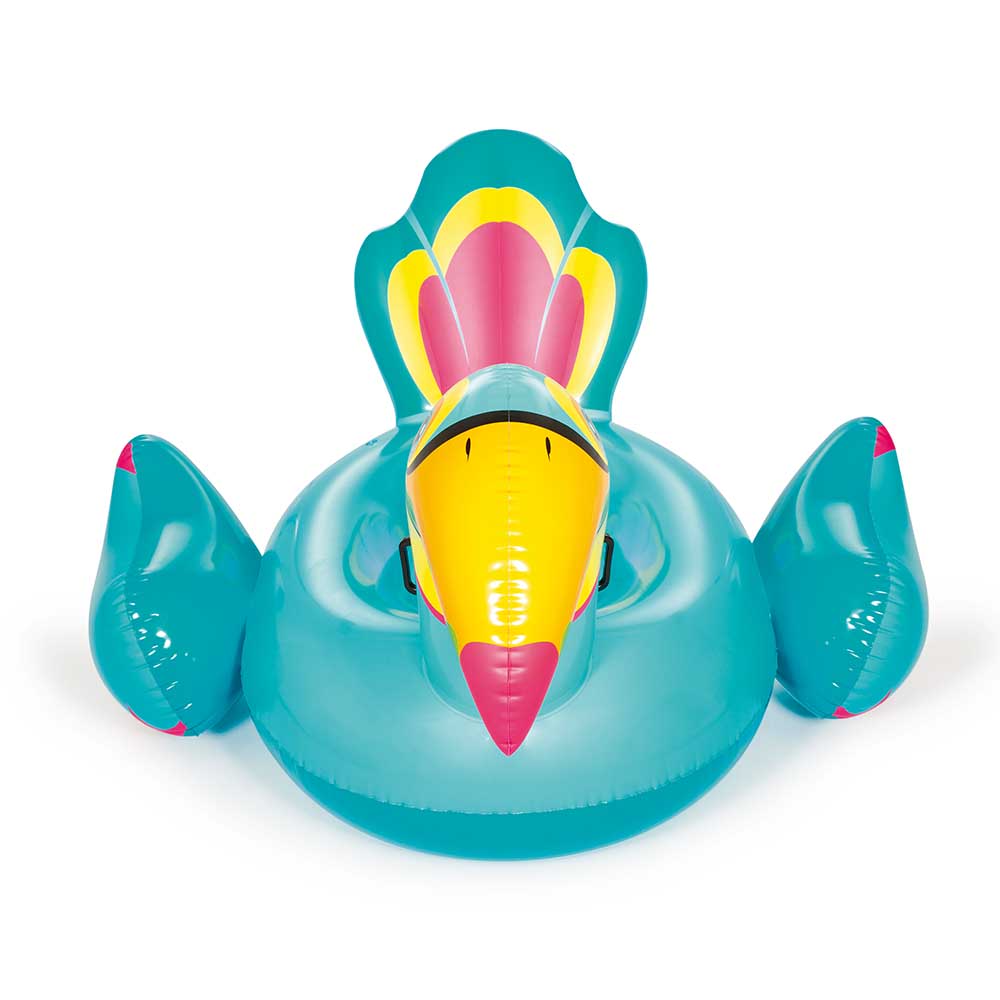 Boia inflável individual Bestway no formato de tucano