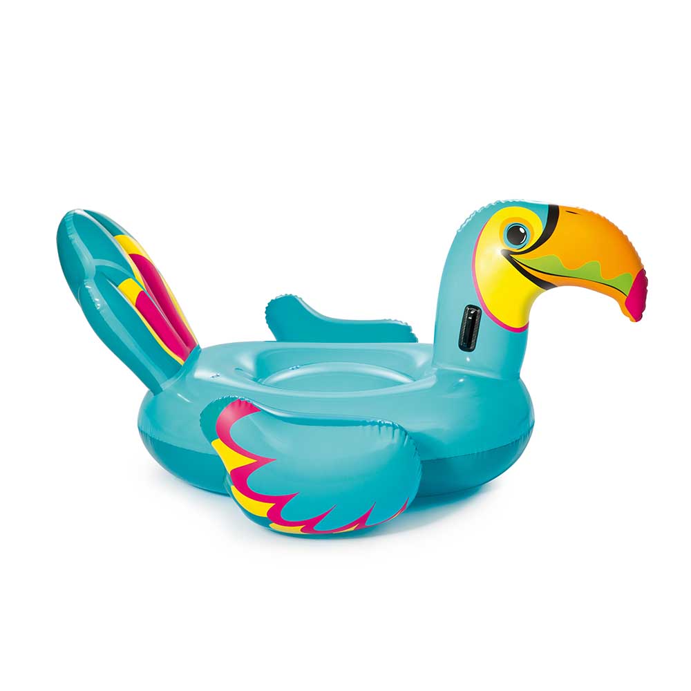 Boia inflável individual Bestway no formato de tucano