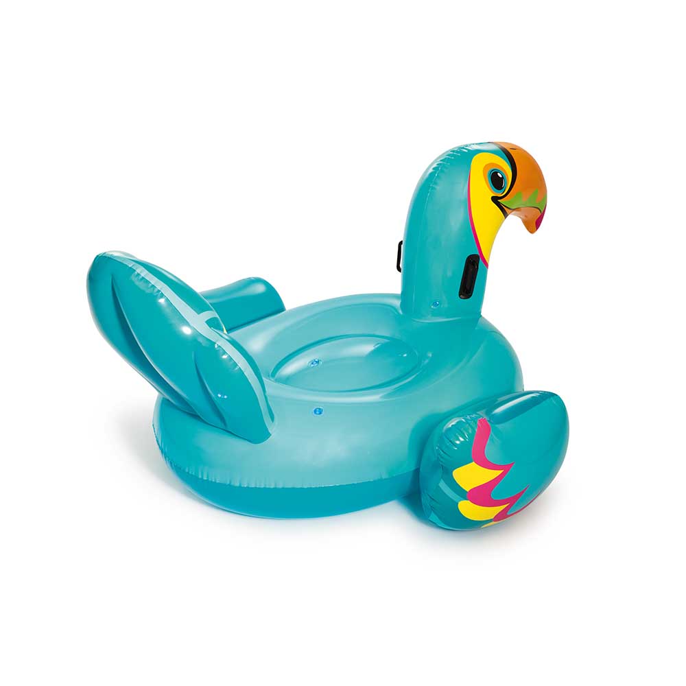 Boia inflável individual Bestway no formato de tucano