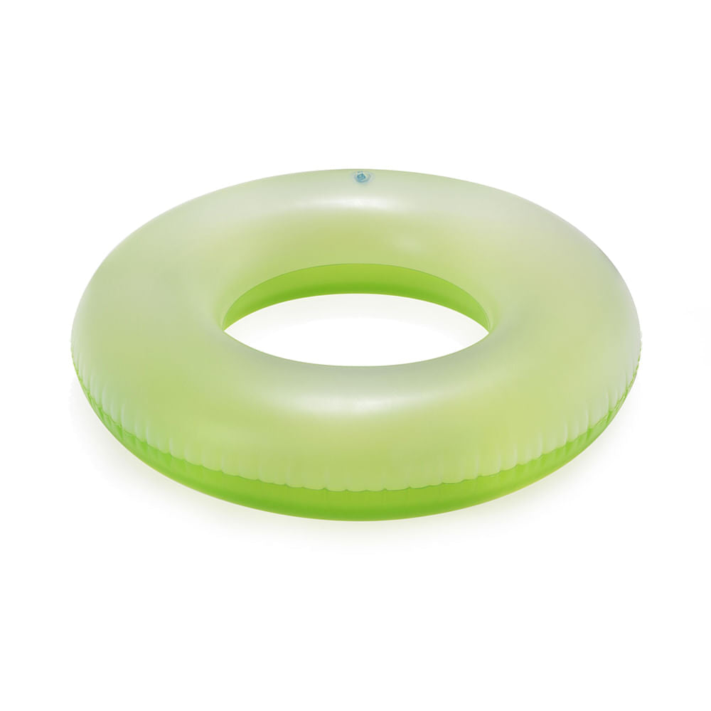 Boia inflável circular de piscina Bestway Neon 91cm