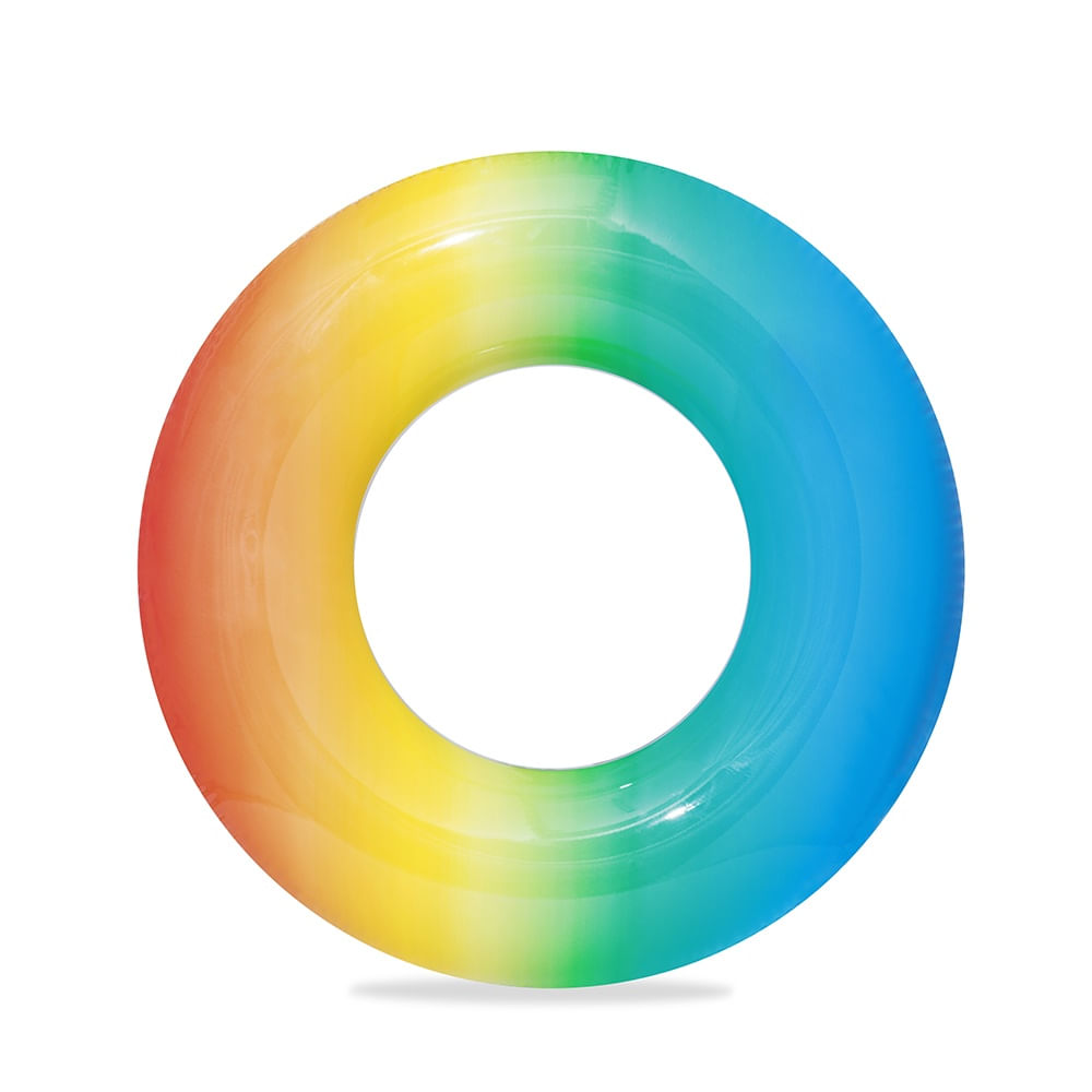 Boia inflável para piscina Arco-íris Bestway 91cm