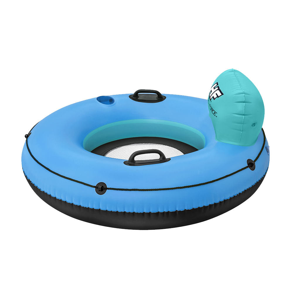 Boia circular com rede d’água White Cap Bestway para 1 pessoa