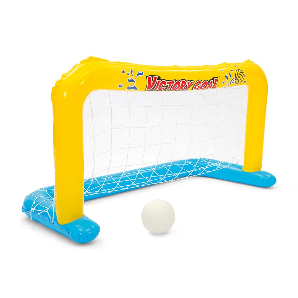 Conjunto Polo Aquático Bestway com bola e gol inflável 1,42m