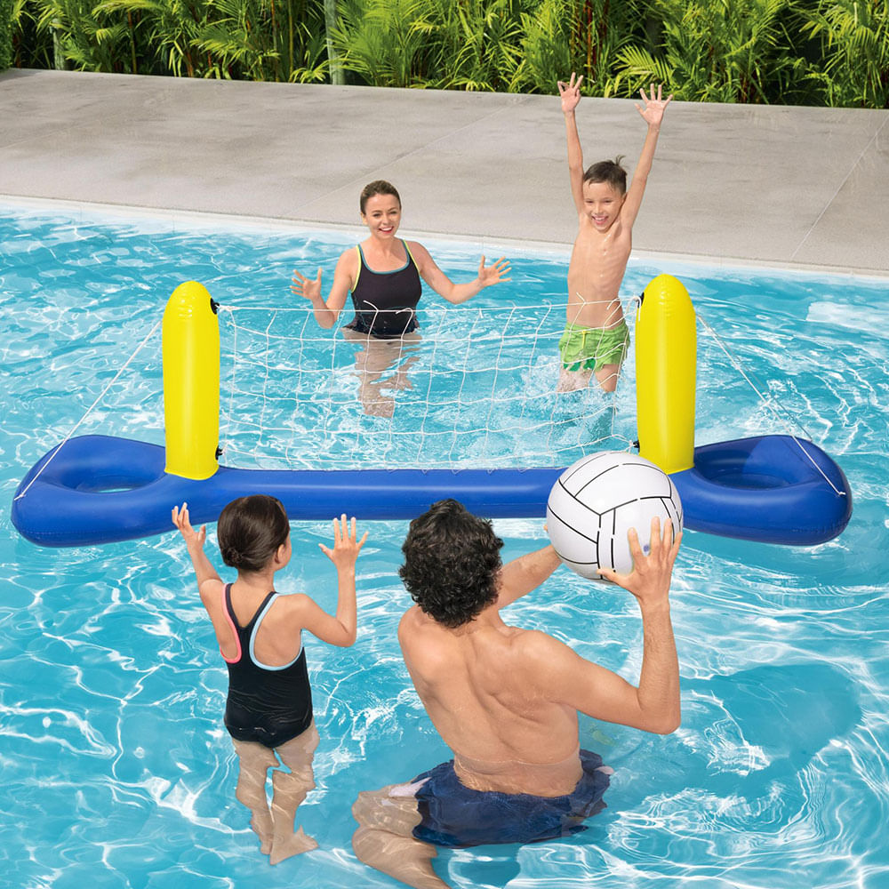 Conjunto inflável Voleibol Bestway de 2,44m