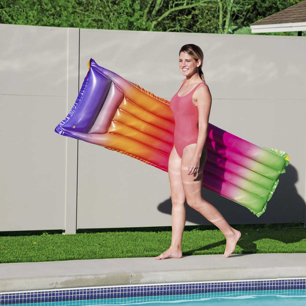 Boia/Colchão Arco-Íris para Adultos Bestway