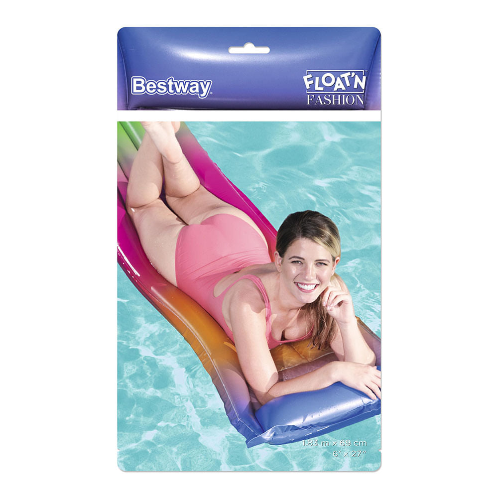 Boia/Colchão Arco-Íris para Adultos Bestway