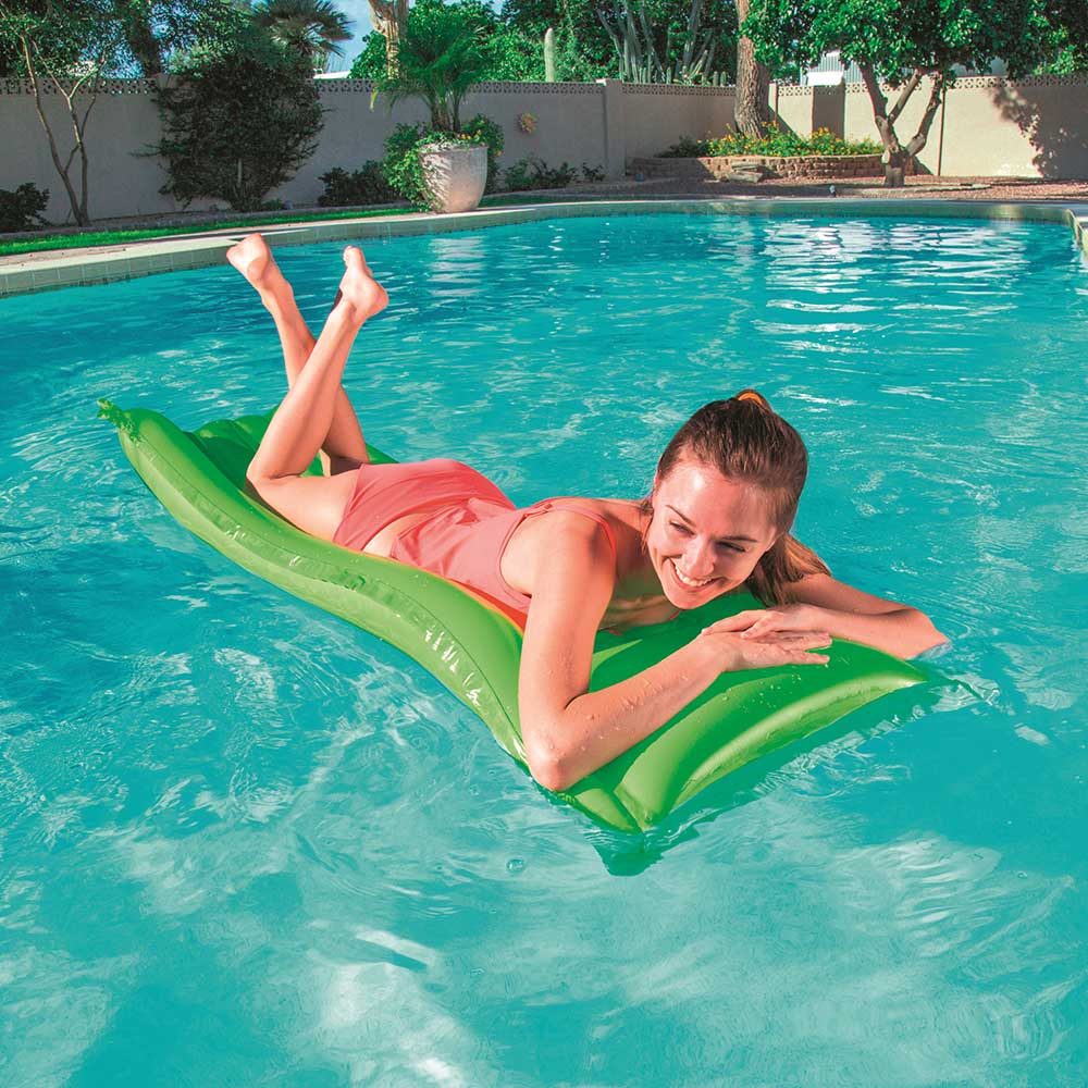 Colchão bronzeador inflável liso Bestway para piscina