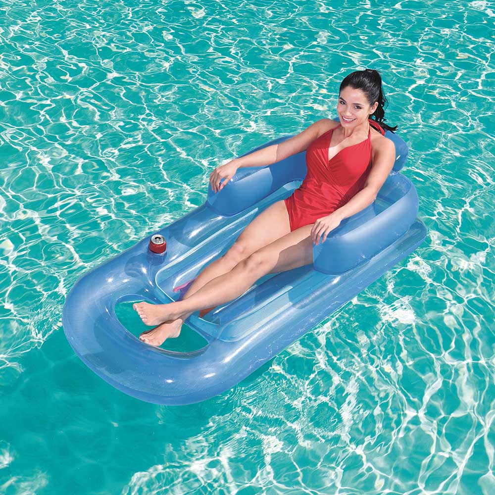 Poltrona inflável com apoio de braço Designer Fashion Bestway