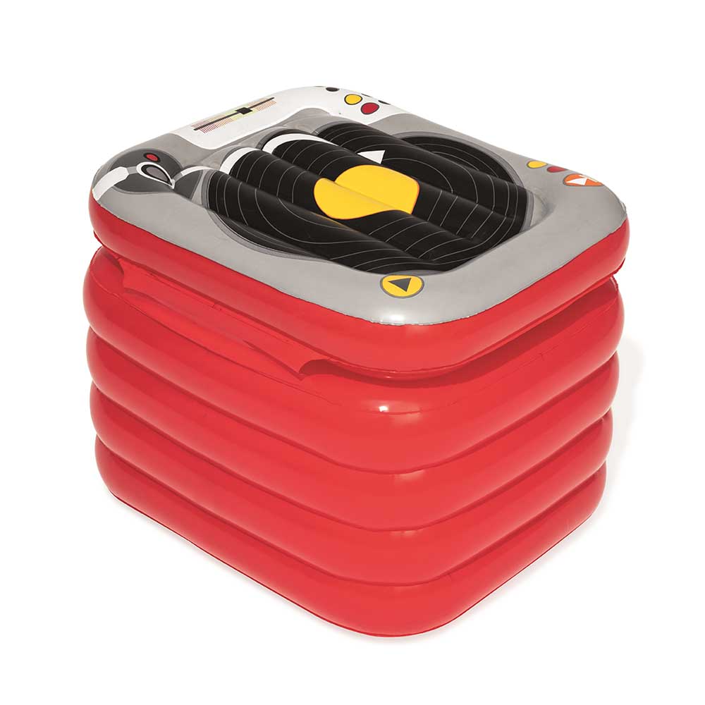 Cooler inflável Bestway de 31 litros no formato de rádio