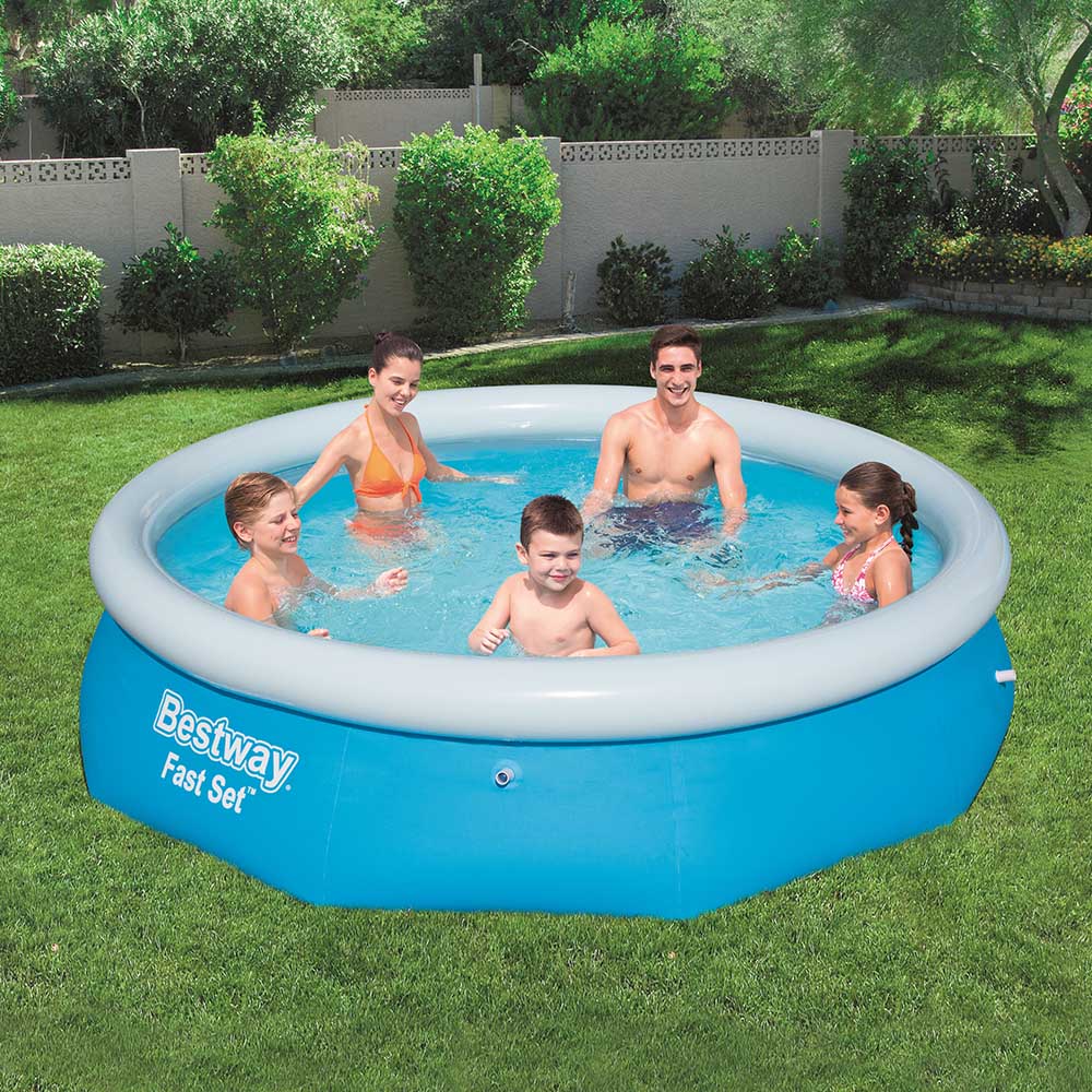 Piscina Inflável Circular Fast Set Bestway de 3800 litros