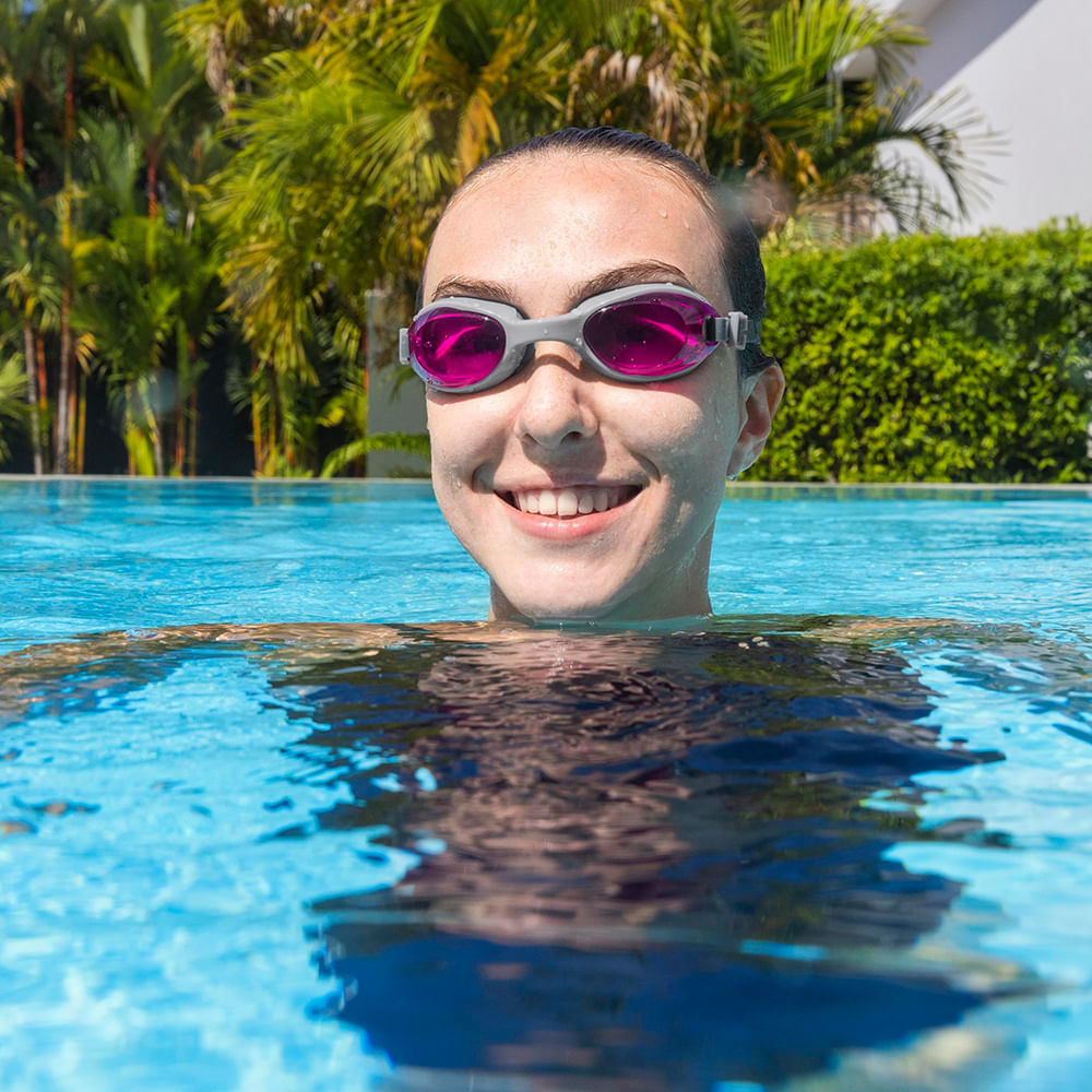 Óculos de natação juvenil Bestway Pro Activewear com proteção UV