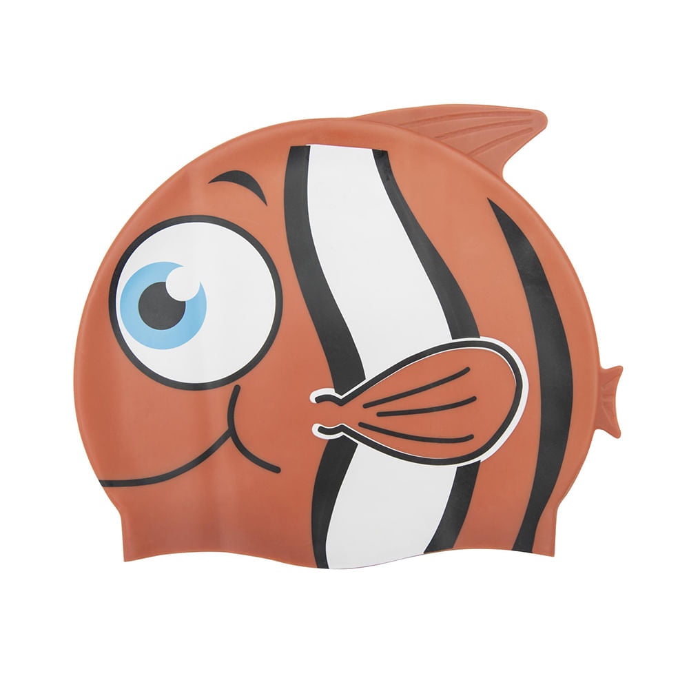 Touca de natação infantil Bestway Peixinho 100% de silicone