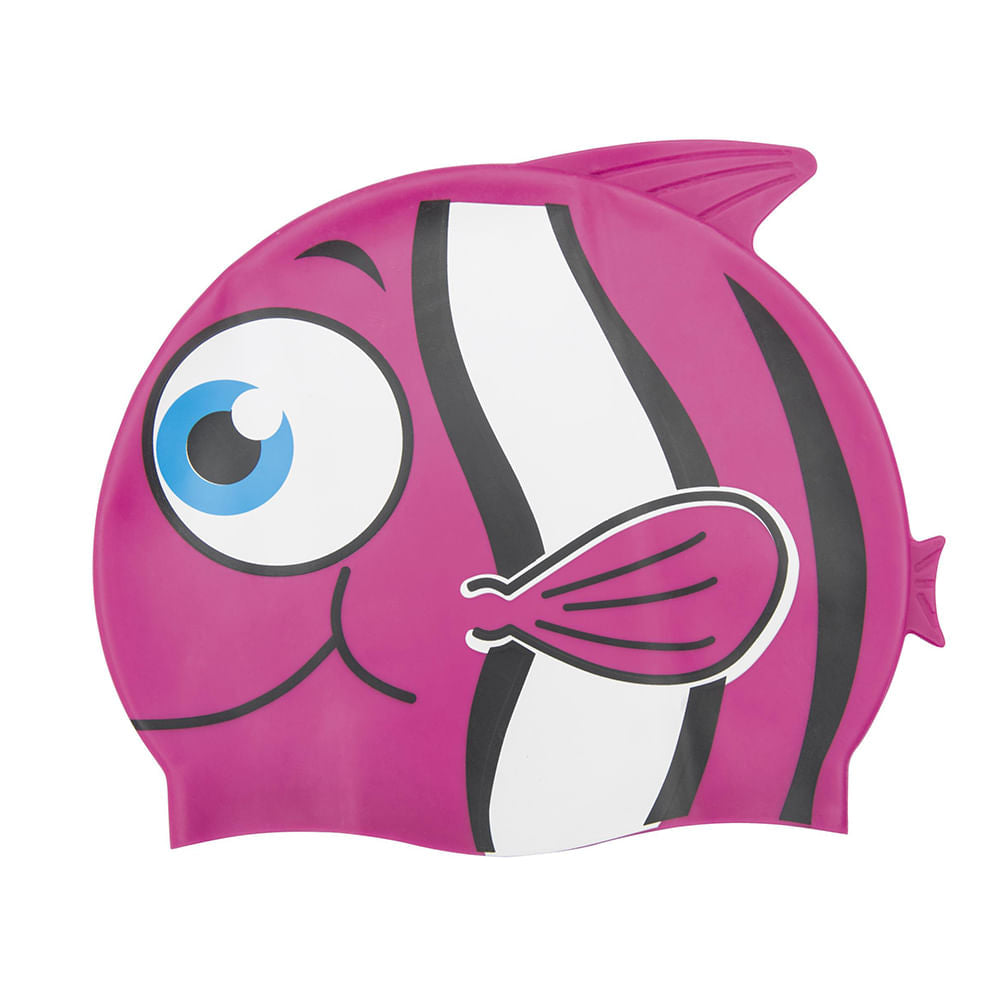 Touca de natação infantil Bestway Peixinho 100% de silicone