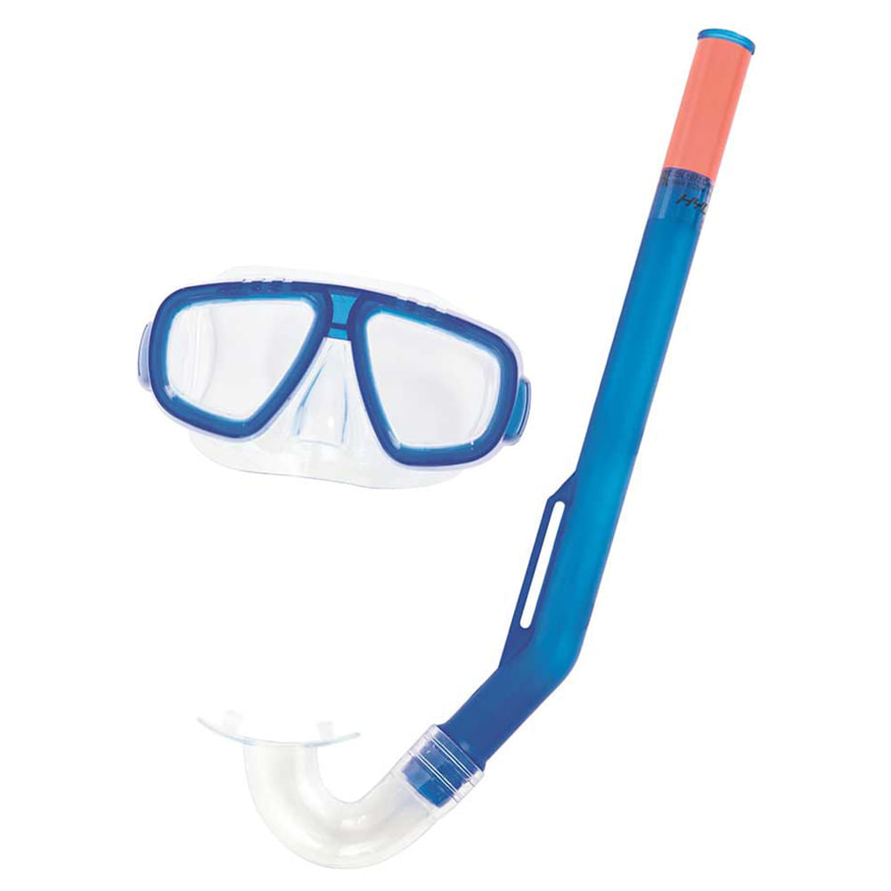 Kit de mergulho infantil Fundive Bestway com máscara e snorkel