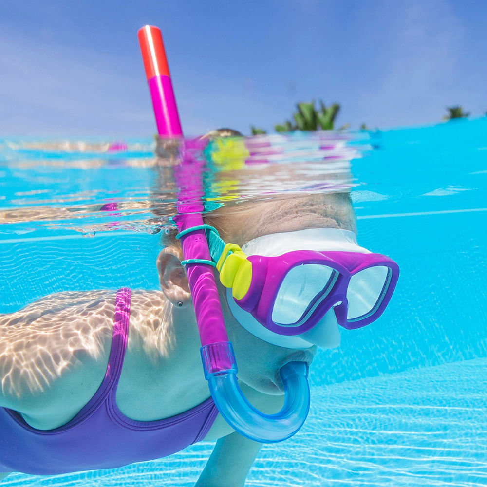 Kit de mergulho Freestyle Bestway com máscara e snorkel