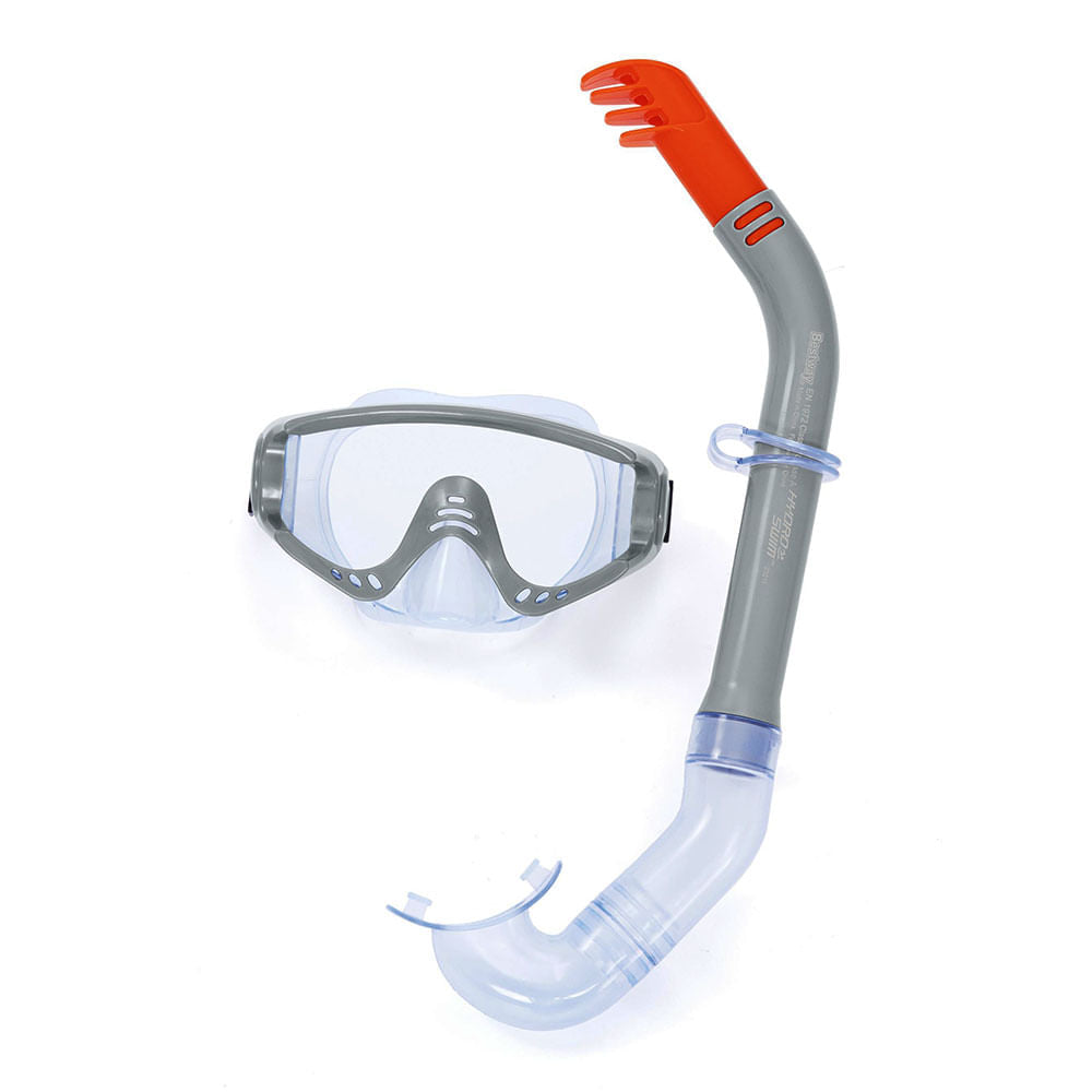 Kit de mergulho Bestway infantil com snorkel e máscara Secret Bay