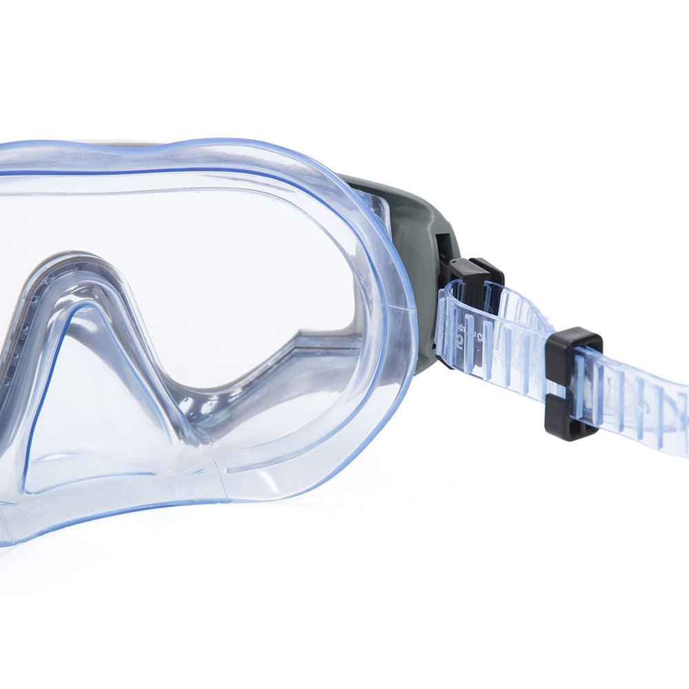Kit de mergulho Bestway infantil com snorkel e máscara Secret Bay