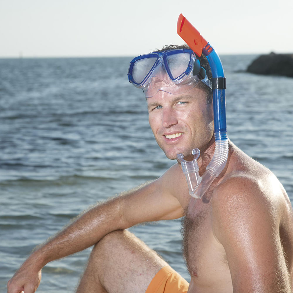 Kit de mergulho com máscara e snorkel Blackstripe Bestway