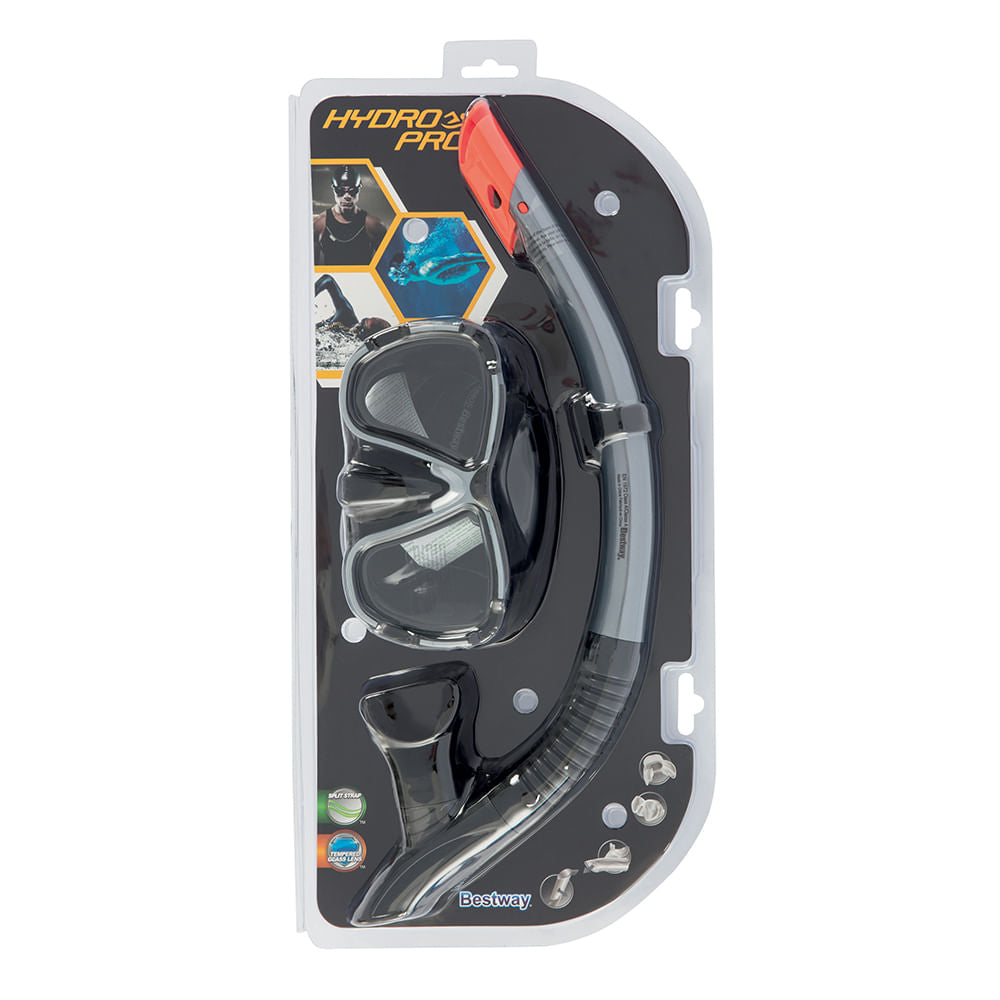 Kit de mergulho com máscara e snorkel Hydro Force Bestway