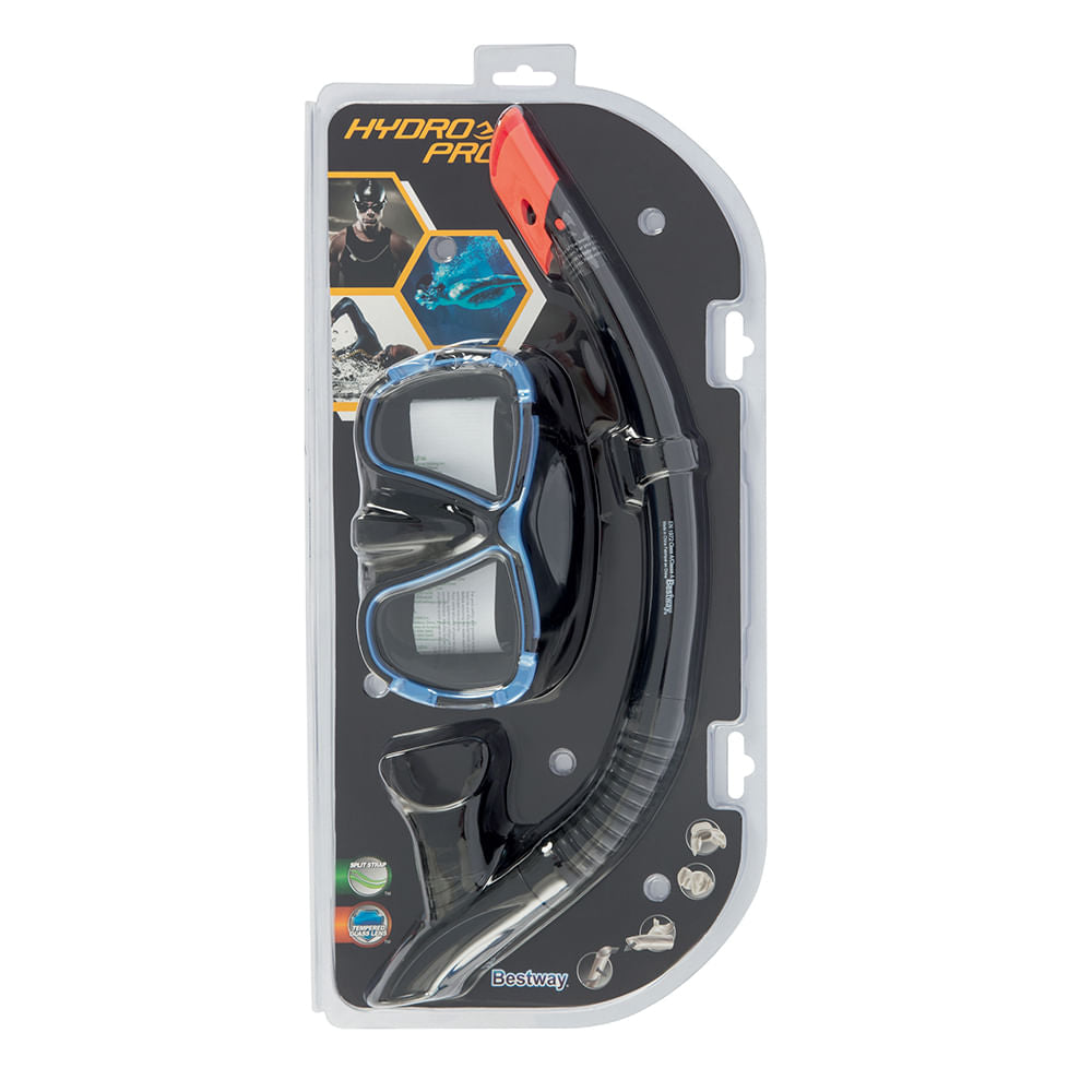 Kit de mergulho com máscara e snorkel Hydro Force Bestway