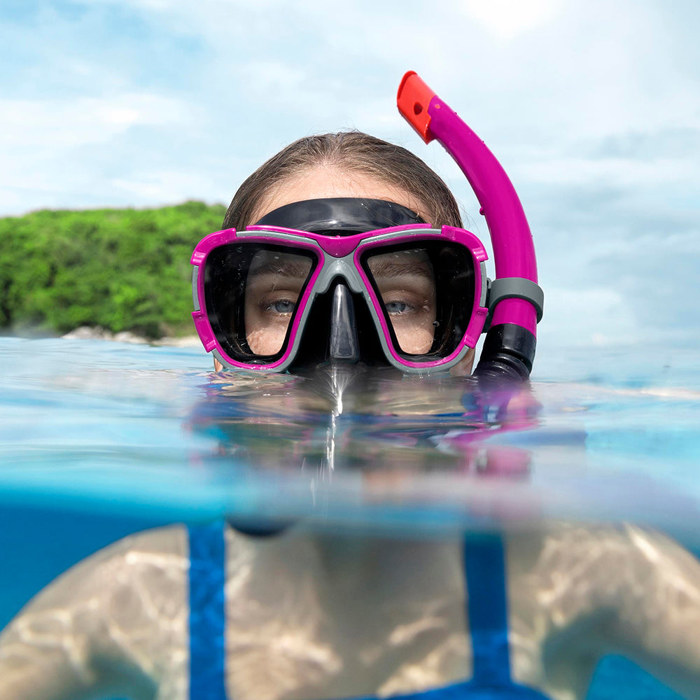 Kit de mergulho com máscara e snorkel Hydro Force Bestway