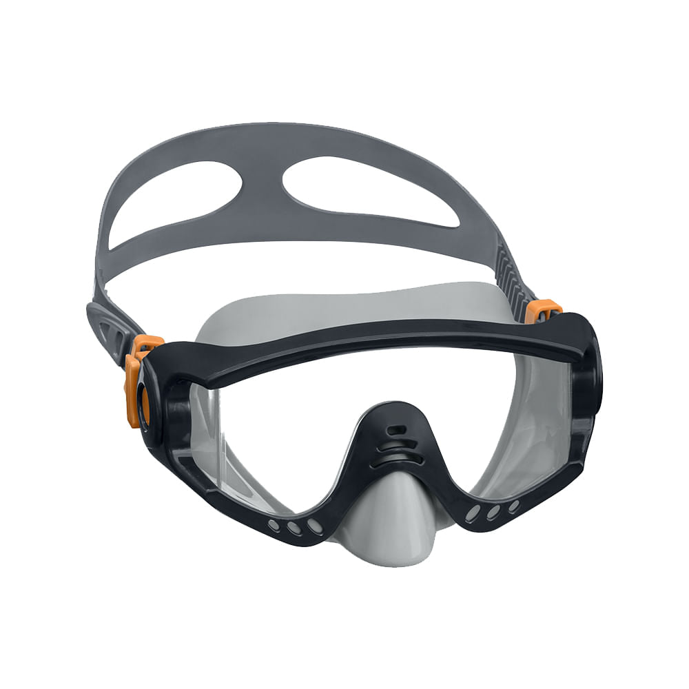 Kit de mergulho snorkel com máscara e pé de pato Spark adulto Bestway