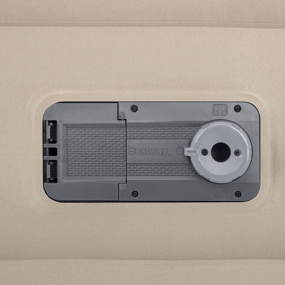 Colchão inflável casal queen Bestway com inflador elétrico incorporado 220v