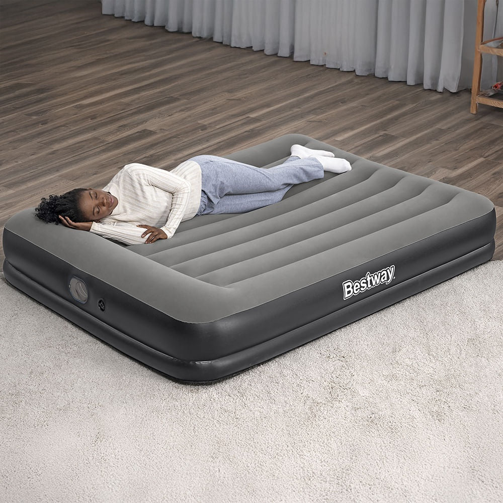 Colchão Inflável Bivolt 110/220v Queen Tritech USB Bestway