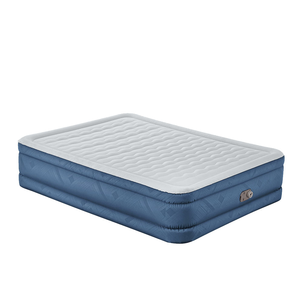 Colchão inflável casal queen Snugable com bomba 110v Bestway