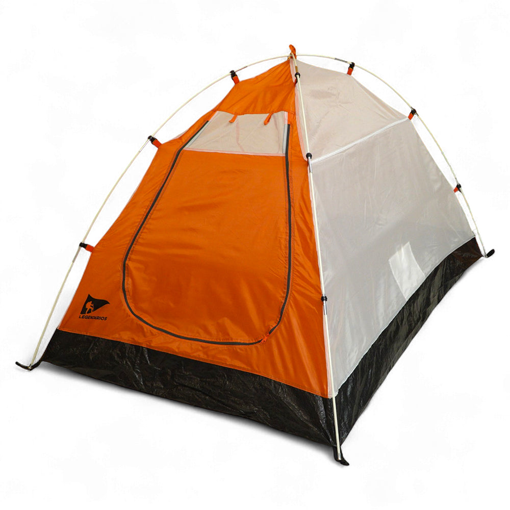 Barraca de Camping Legendários Falcon para 2 Pessoas: Impermeável 2000mm com Costura Selada, Estrutura Nano-Fiber, Leve e Compacta para Trilhas, Acampamentos e Aventuras ao Ar Livre