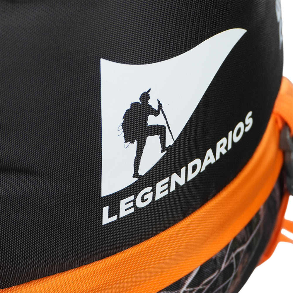 Mochila Legendários Andes 40 Litros - Tecido Ripstop Resistente, com Capa de Chuva Integrada, Compartimento para Notebook e Saída para Hidratação, Ideal para Trilhas, Viagens e Dia a Dia