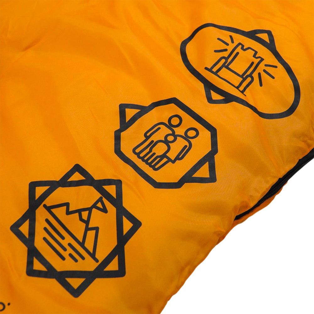 Saco de Dormir Solteiro Legendários Viper - Conforto Térmico 5°C a 12°C, Formato Envelope com Capuz, Material Resistente e Compacto para Acampamento, Trilhas e Aventuras ao Ar Livre