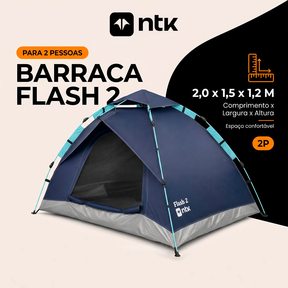 Barraca Automática Flash 2 Pessoas NTK