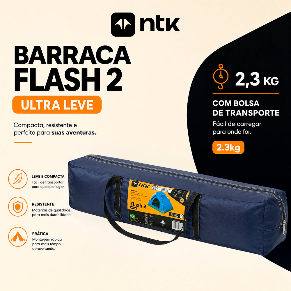 Barraca Automática Flash 2 Pessoas NTK