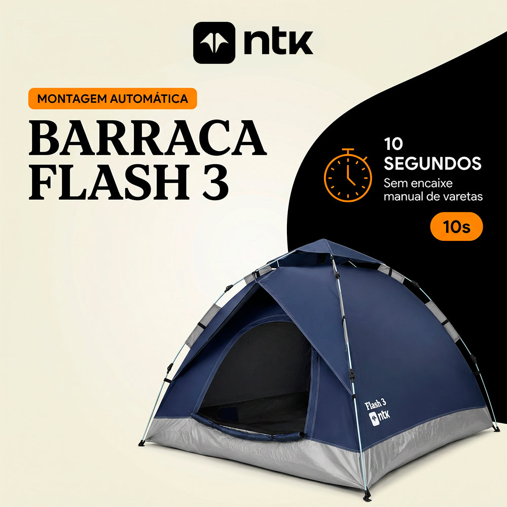 Barraca Automática Flash 3 Pessoas NTK