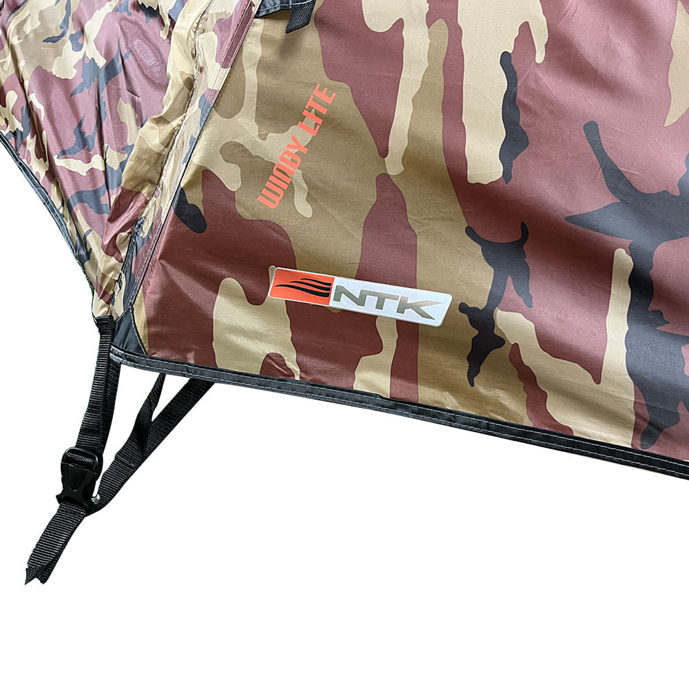 Barraca de Camping 1 Pessoa Windy NTK 2500mm Costura Selada