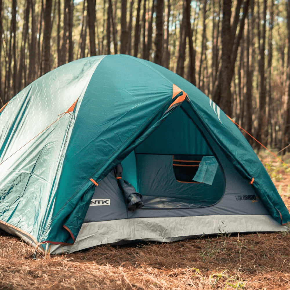 Barraca de Camping 3/4 Pessoas Colorado NTK com Tela Mosquiteiro Coluna d’água 2500 mm