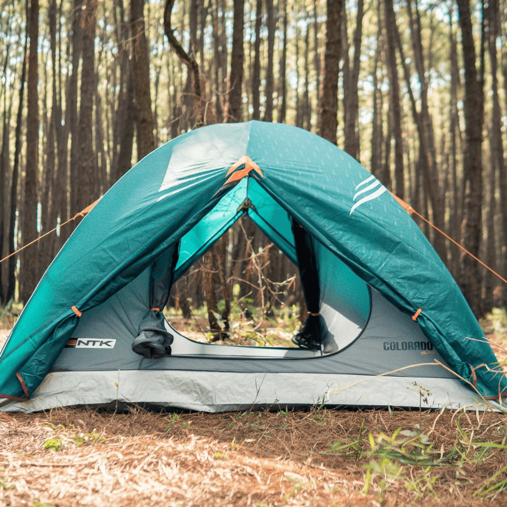 Barraca de Camping 3/4 Pessoas Colorado NTK com Tela Mosquiteiro Coluna d’água 2500 mm