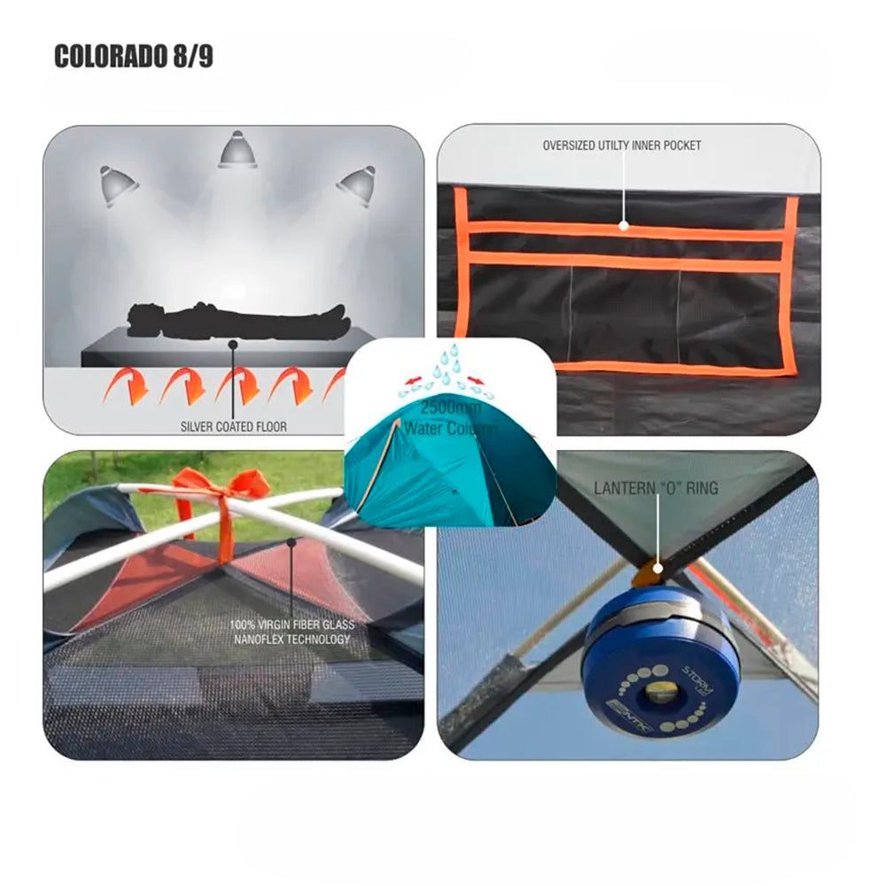 Barraca NTK Colorado GT Iglu 8/9 Pessoas