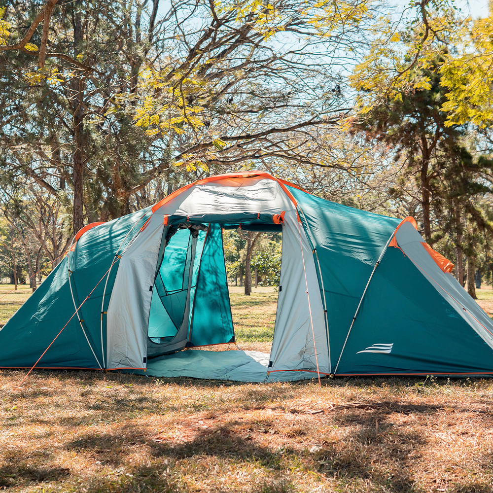 Barraca de Camping 5/6 Pessoas Explorer NTK 2500 mm Tela Mosquiteiro No-See-Um
